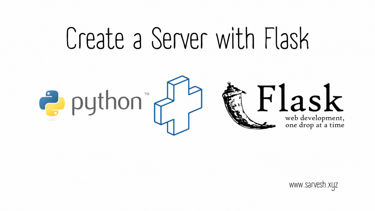 How to create a simple server with Python Flask?